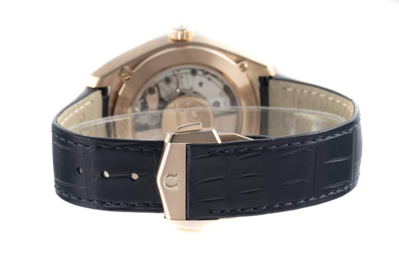 IMG_9081 Omega Globemaster Mens watch Unisex Automatic Red gold 130.53.41.22.03.001 Replica 8