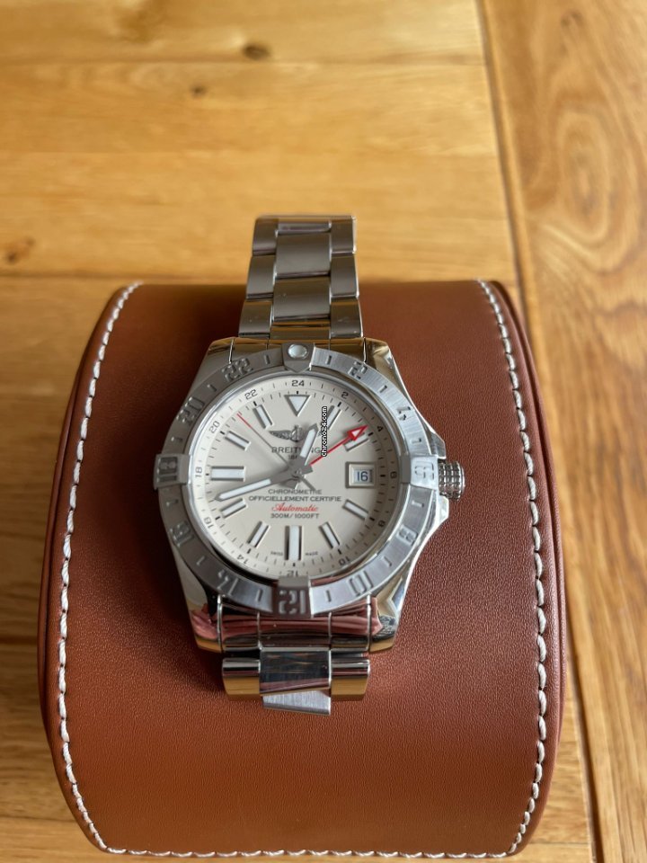 IMG_9081 Breitling Avenger II GMT Mens watch Unisex Automatic Steel A3239011.G778.170A Replica 8