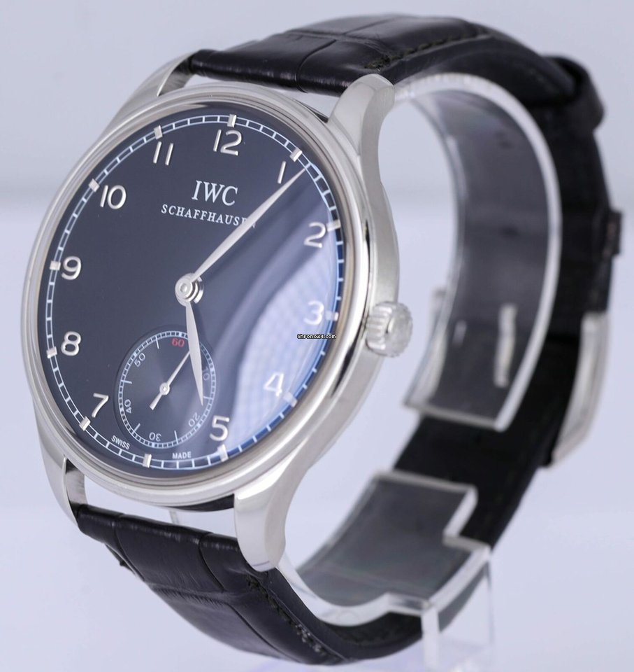 IMG_9081 IWC Portuguese Hand-Wound Mens watch Unisex Manual winding Steel IW545407 Replica 8