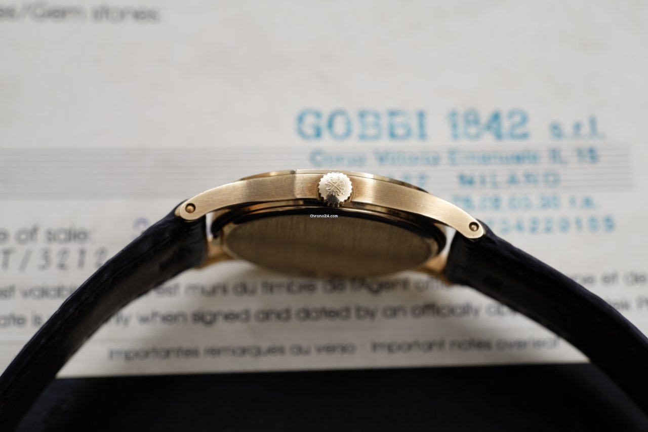 IMG_9081 Patek Philippe Calatrava Mens watch Unisex Manual winding Yellow gold 3796D Replica 8