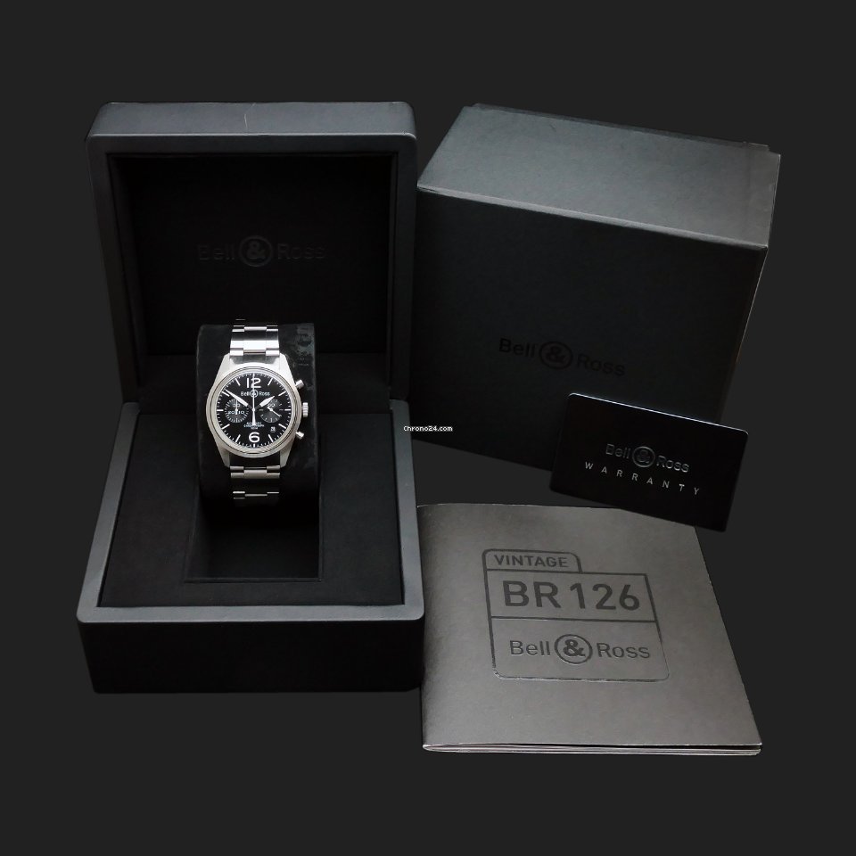 IMG_9081 Bell & Ross BR V1 Mens watch Unisex Automatic Steel BRV126-BL-ST SCA Replica 8