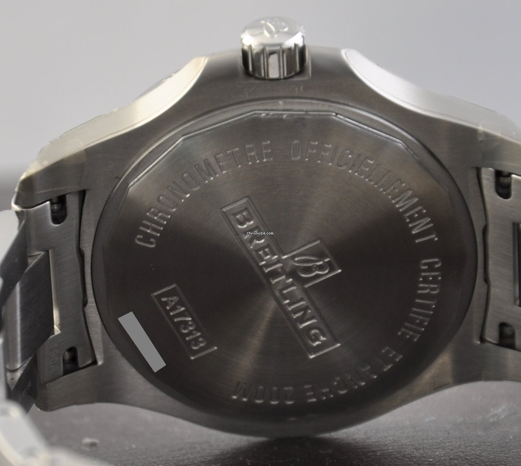 IMG_9081 Breitling Chronomat Colt Mens watch Unisex Automatic Steel A17313101G1A1 Replica 8