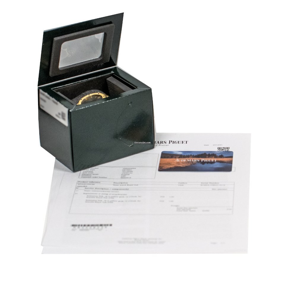 Audemars Piguet Royal Oak Mens watch Unisex Quartz Yellow gold 56023SA Replica 8
