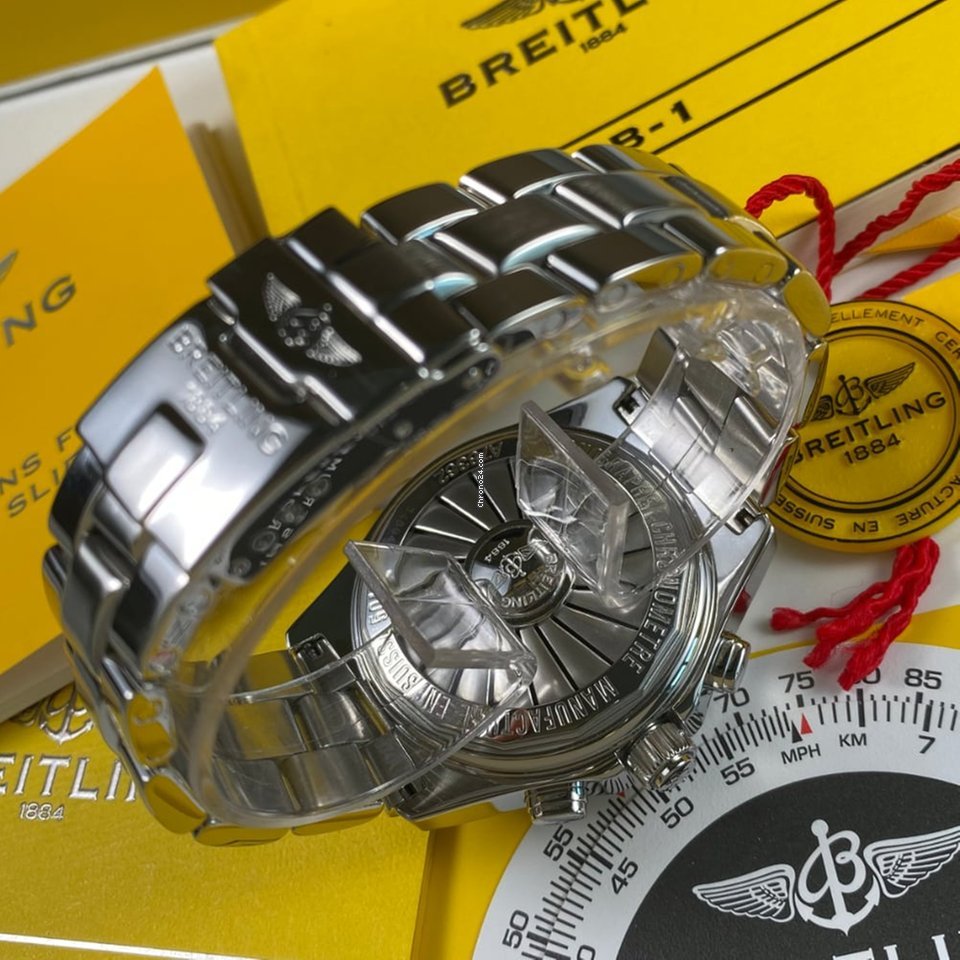 IMG_9081 Breitling B-1 Mens watch Unisex Quartz Steel A78362 Replica 8