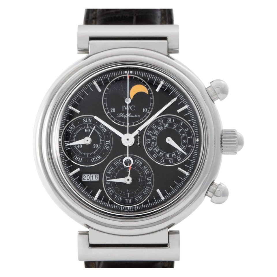 IMG_9081 IWC Da Vinci Perpetual Calendar Mens watch Unisex Automatic Steel IW375030 Replica 8