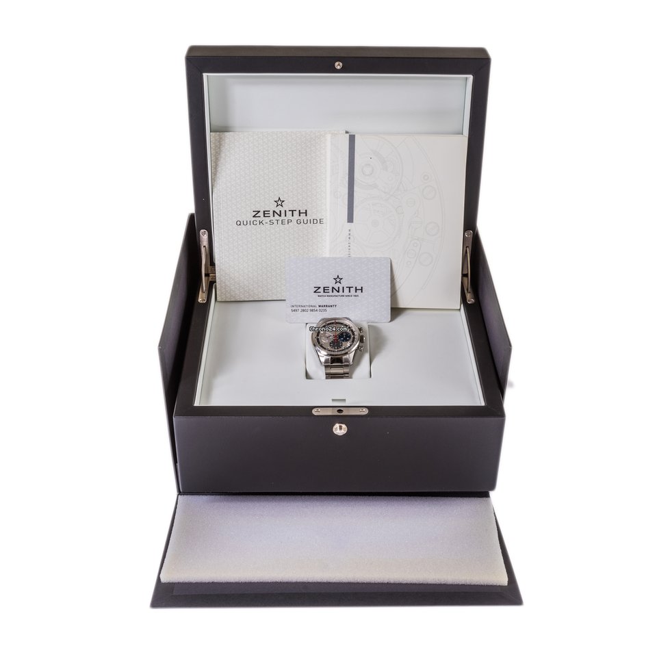 Zenith El Primero Original 1969 Mens watch Unisex Automatic Steel 03.2150.400 Replica 8