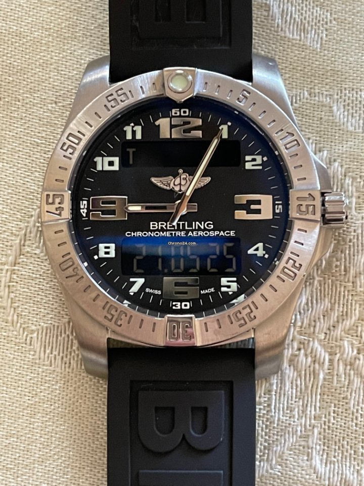 Breitling Aerospace EVO Mens watch Unisex Quartz Titanium E7936310 Replica 8