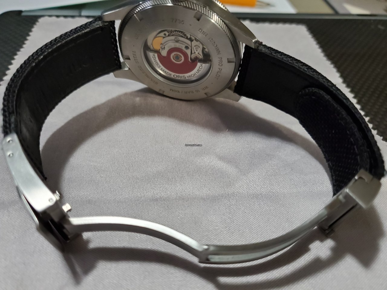 IMG_9081 Oris Big Crown ProPilot Worldtimer Mens watch Unisex Automatic Steel 01 690 7735 4063-07 5 22 05FC Replica 8