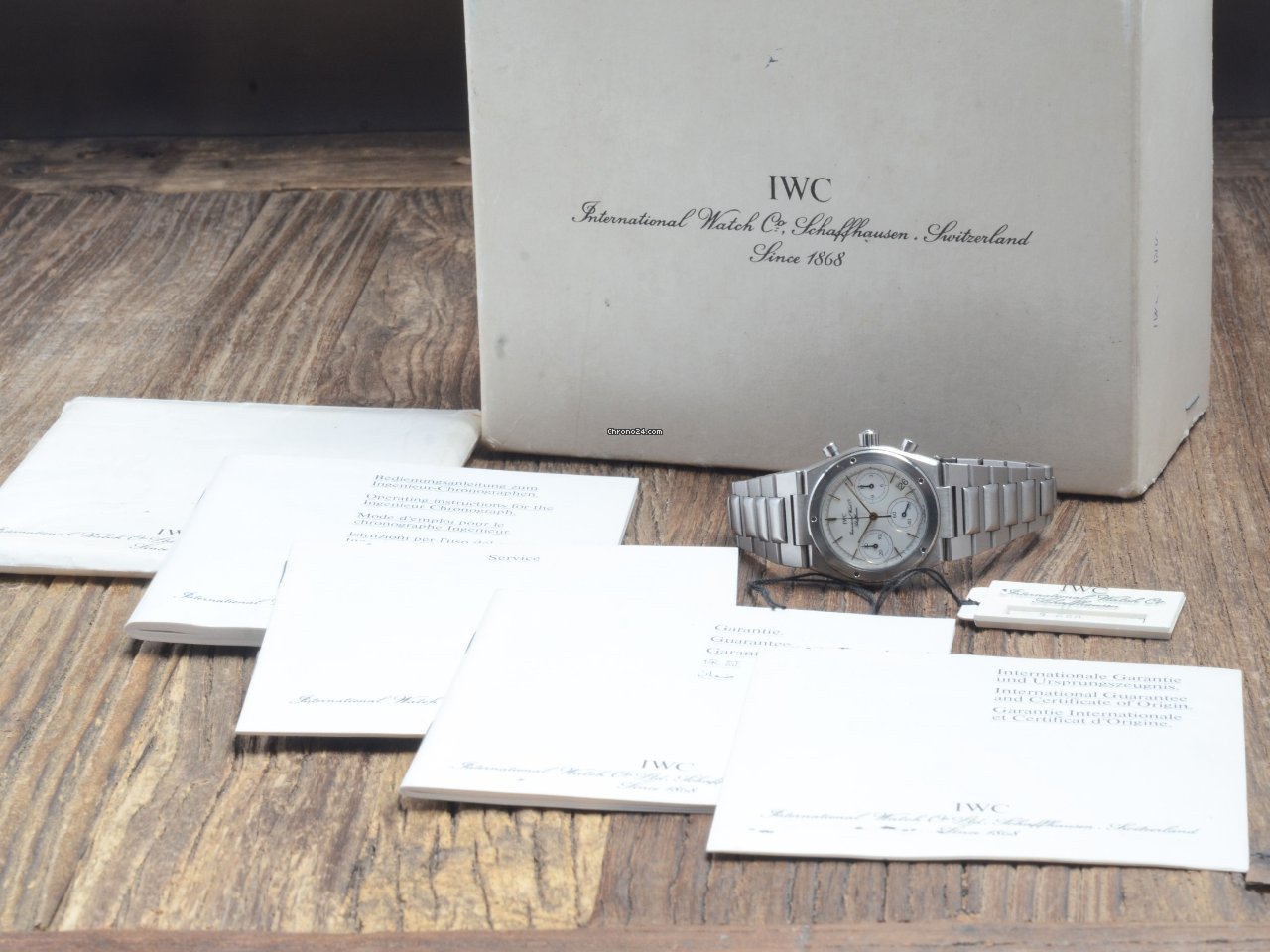 IMG_9081 IWC Ingenieur Chronograph Womens watch Quartz Steel IW3733 Replica 8