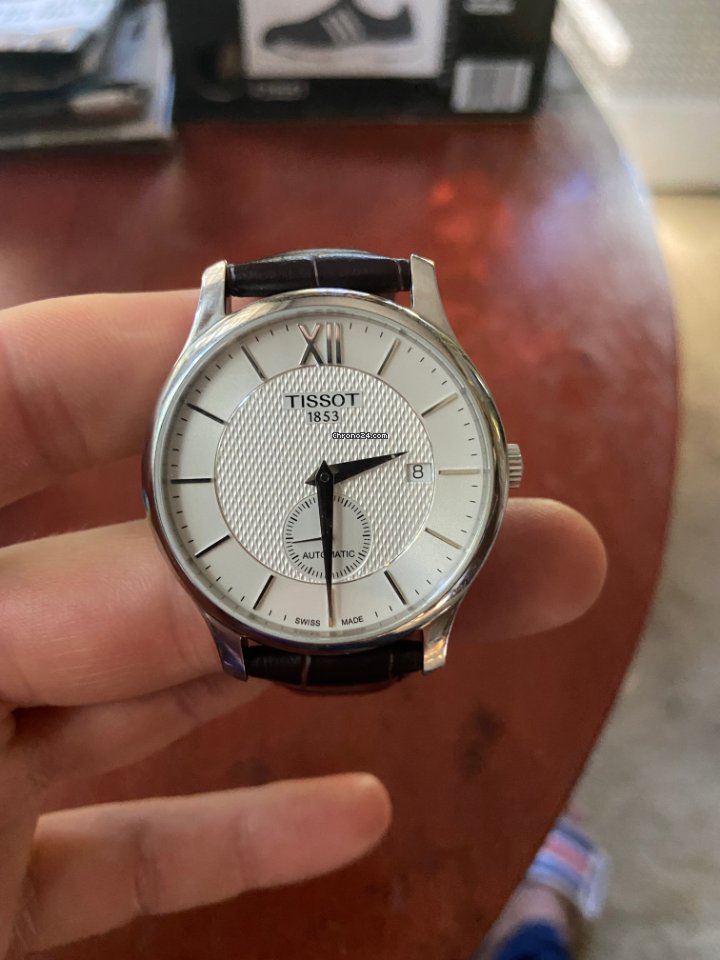 Tissot Tradition Mens watch Unisex Automatic Steel T063.428.16.038.00 Replica 8