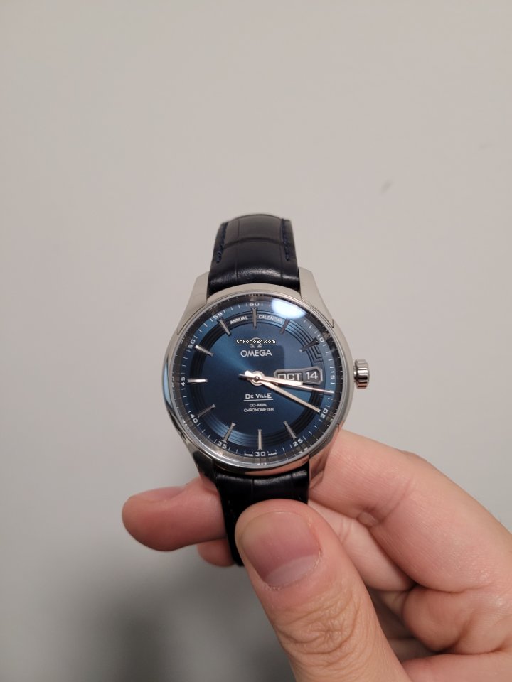 IMG_9081 Omega De Ville Hour Vision Mens watch Unisex Automatic Steel 431.33.41.22.03.001 Replica 8
