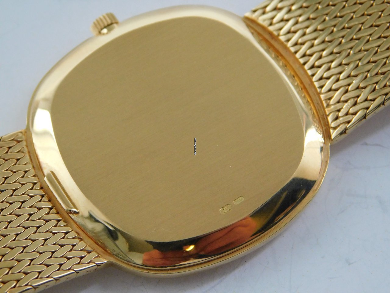 IMG_9081 Patek Philippe Golden Ellipse Mens watch Unisex Automatic Yellow gold 3862 Replica 8