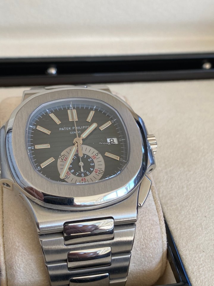 IMG_9081 Patek Philippe Nautilus Mens watch Unisex Automatic Steel 5980 1A-014 Replica 8