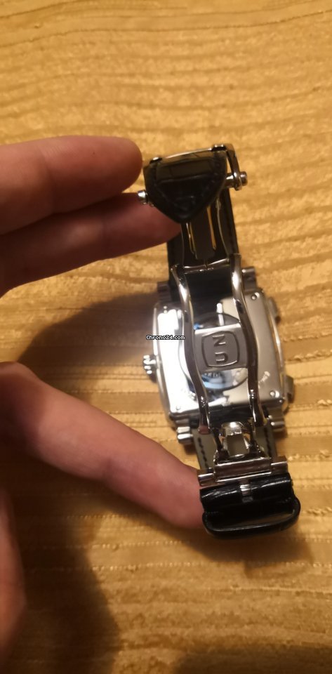Ulysse Nardin Quadrato Dual Time Mens watch Unisex Automatic Steel 243-92 632 Replica 8