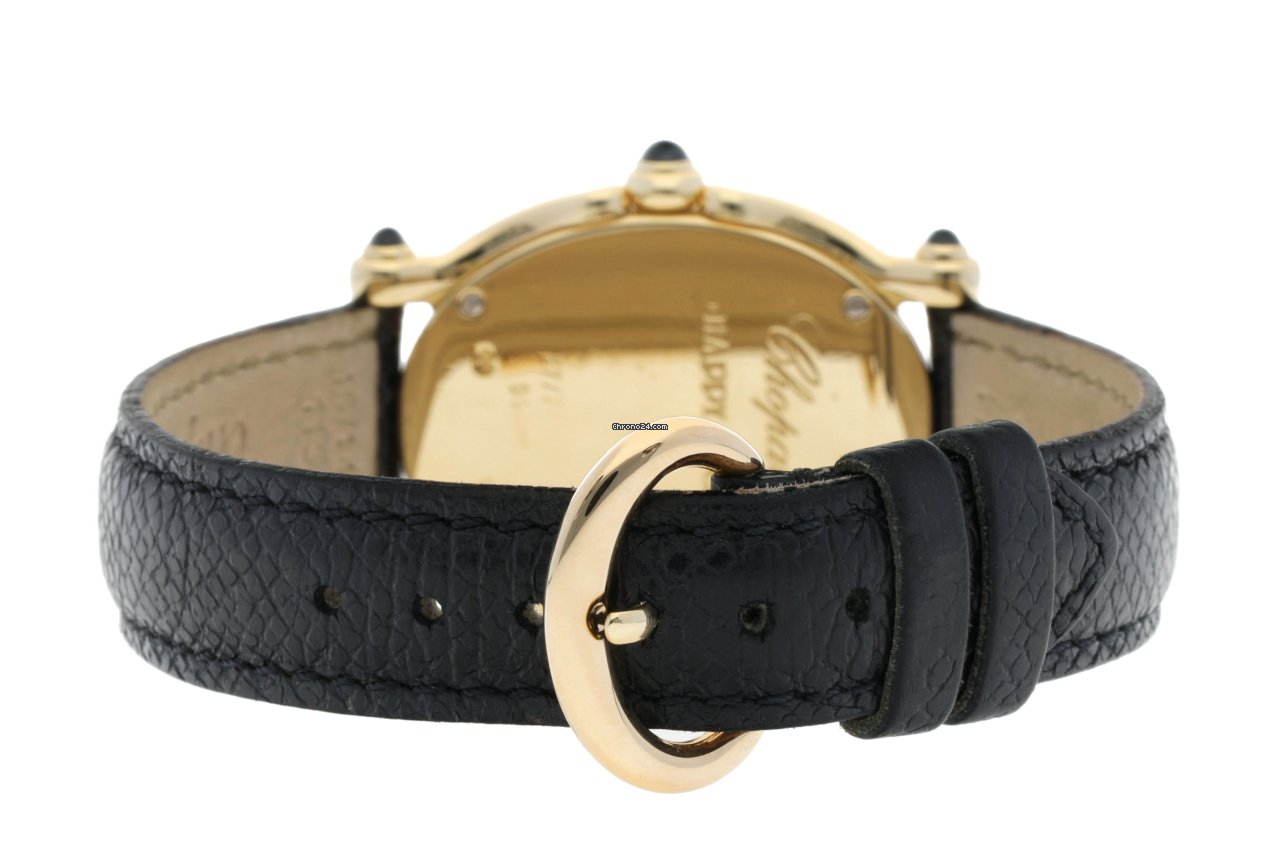 IMG_9081 Chopard Happy Sport Womens watch Quartz Yellow gold 27 7000-23 Replica 8