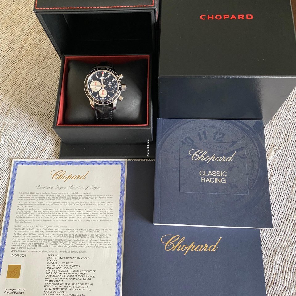 IMG_9081 Chopard Mille Miglia Mens watch Unisex Automatic Steel 168543-3001 Replica 8