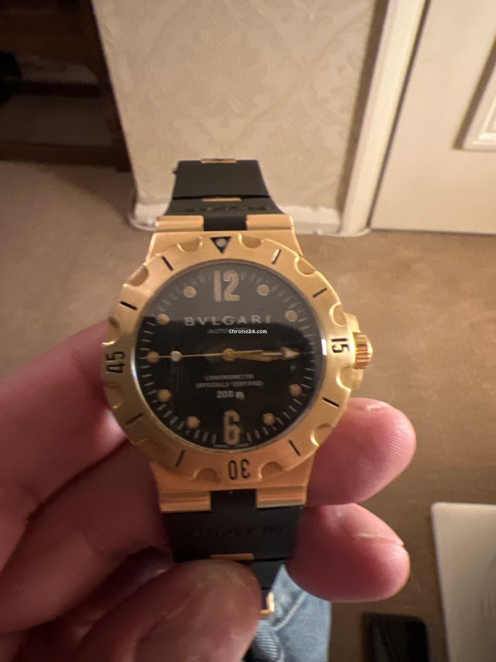Bulgari Mens watch Unisex Automatic Yellow gold L254 Replica 8