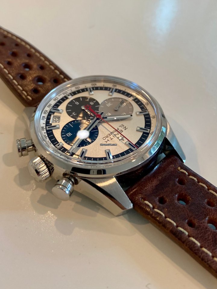 Zenith El Primero Original 1969 Mens watch Unisex Automatic Steel 03.2150.400 69.C713 Replica 8