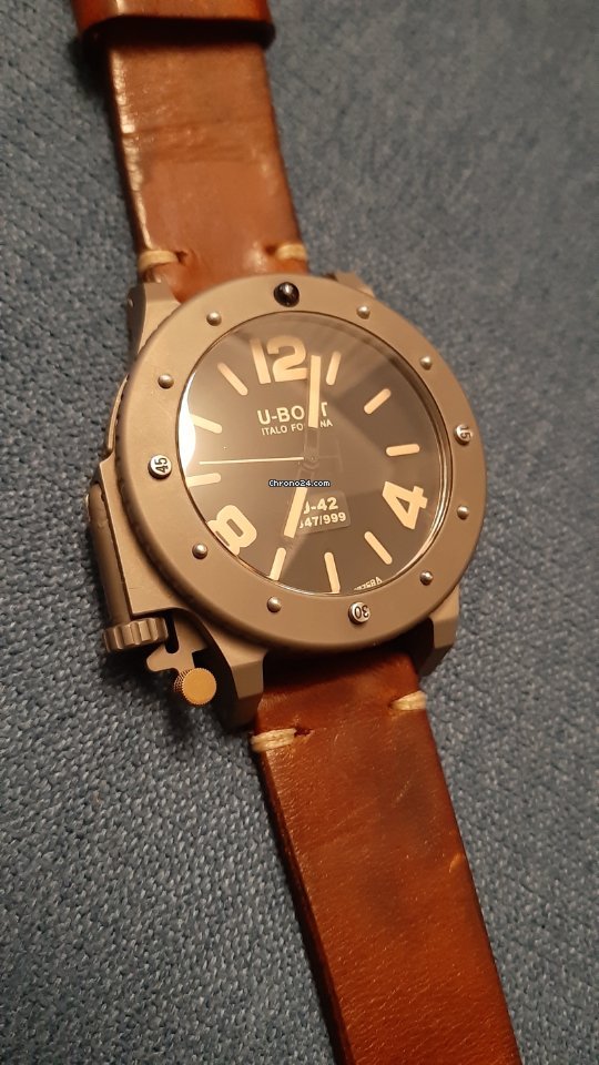 IMG_9081 U-Boat U-42 Mens watch Unisex Automatic Titanium 6471 Replica 8
