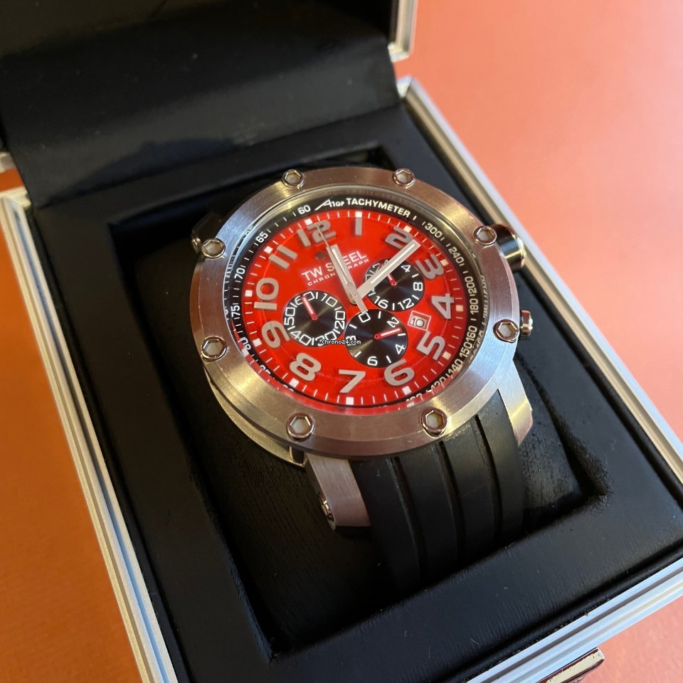 TW Steel Mens watch Unisex Quartz Aluminum TW602 A1GP Replica 8