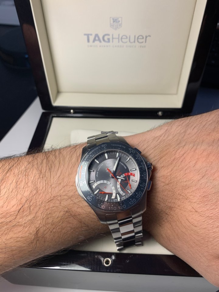 TAG Heuer Aquaracer 300M Mens watch Unisex Quartz Steel CAF7114.BA0803 Replica 8