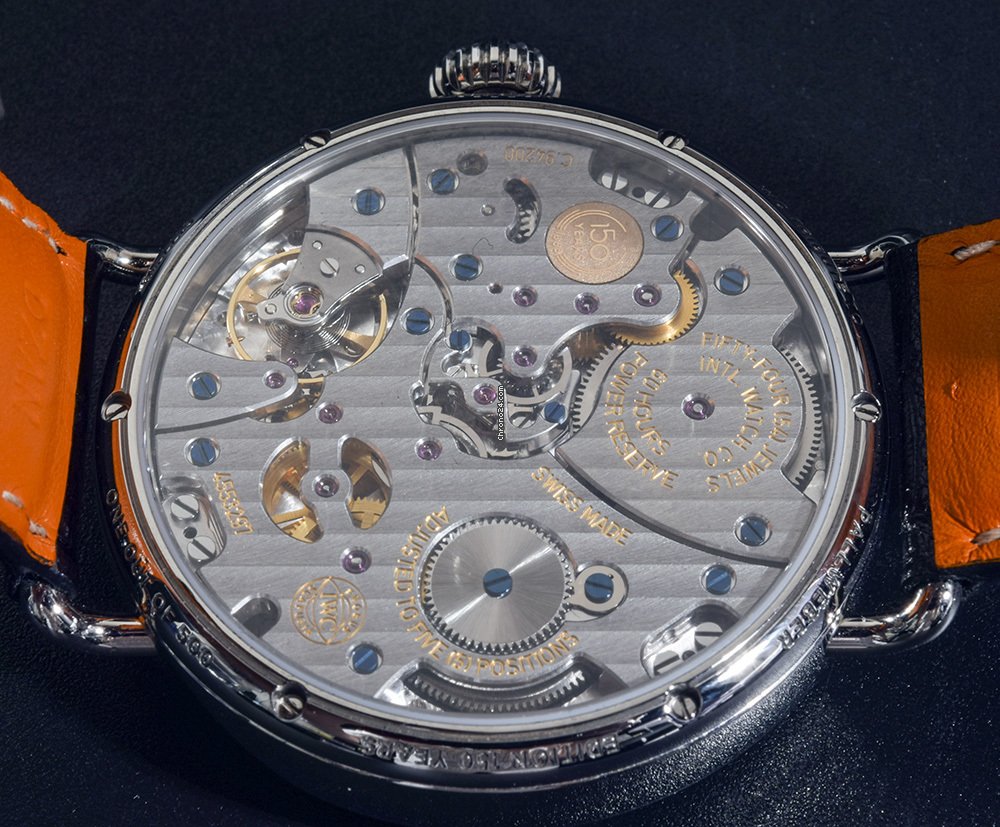 IMG_9081 IWC Mens watch Unisex Manual winding Steel IW505003 Replica 8