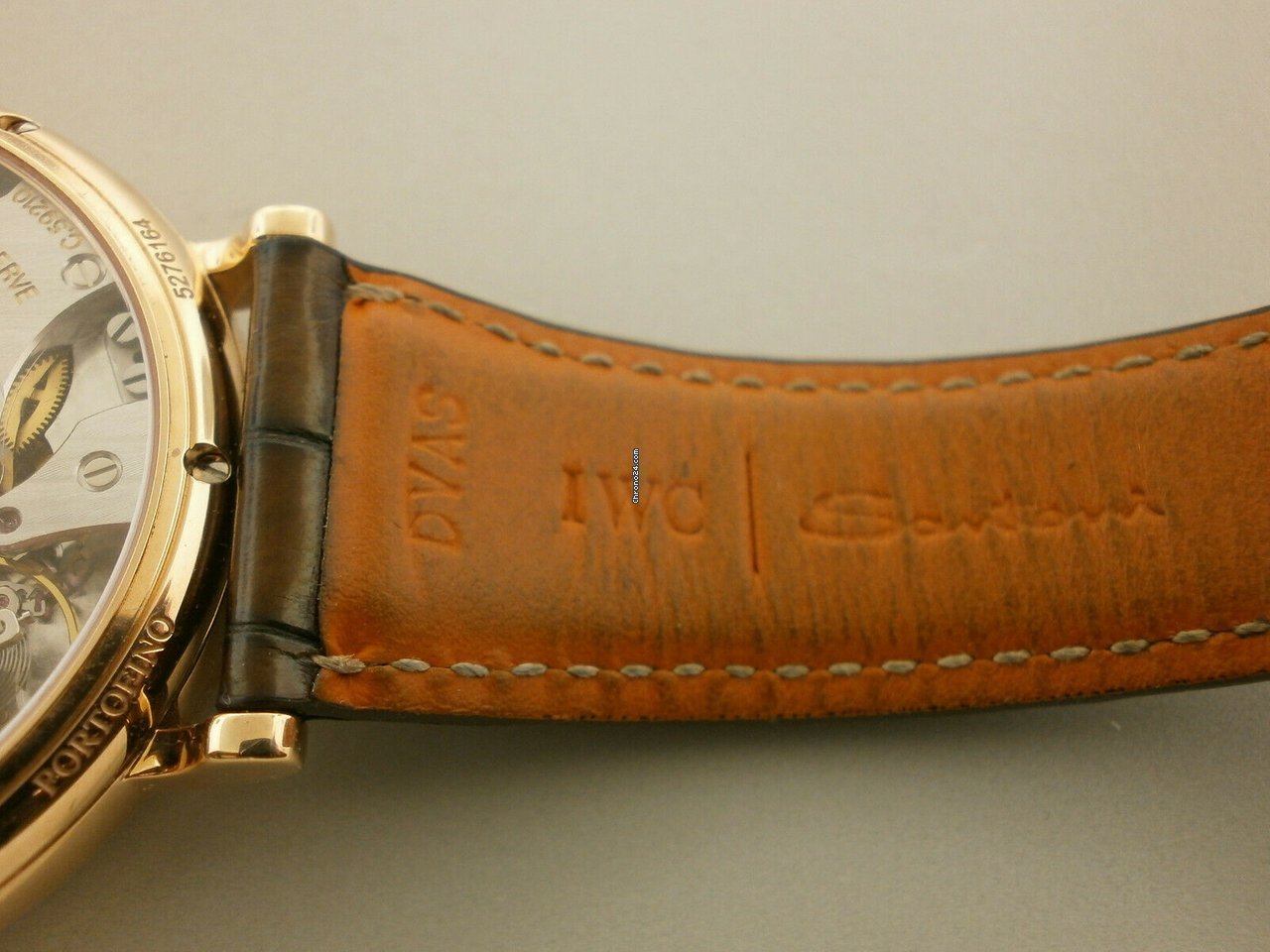 IWC Portofino Hand-Wound Automatic Rose gold 5101-07 Replica 8