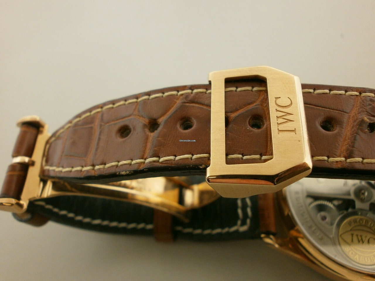 IWC Portuguese Automatic Mens watch Unisex Automatic Rose gold 5001-24 Replica 8