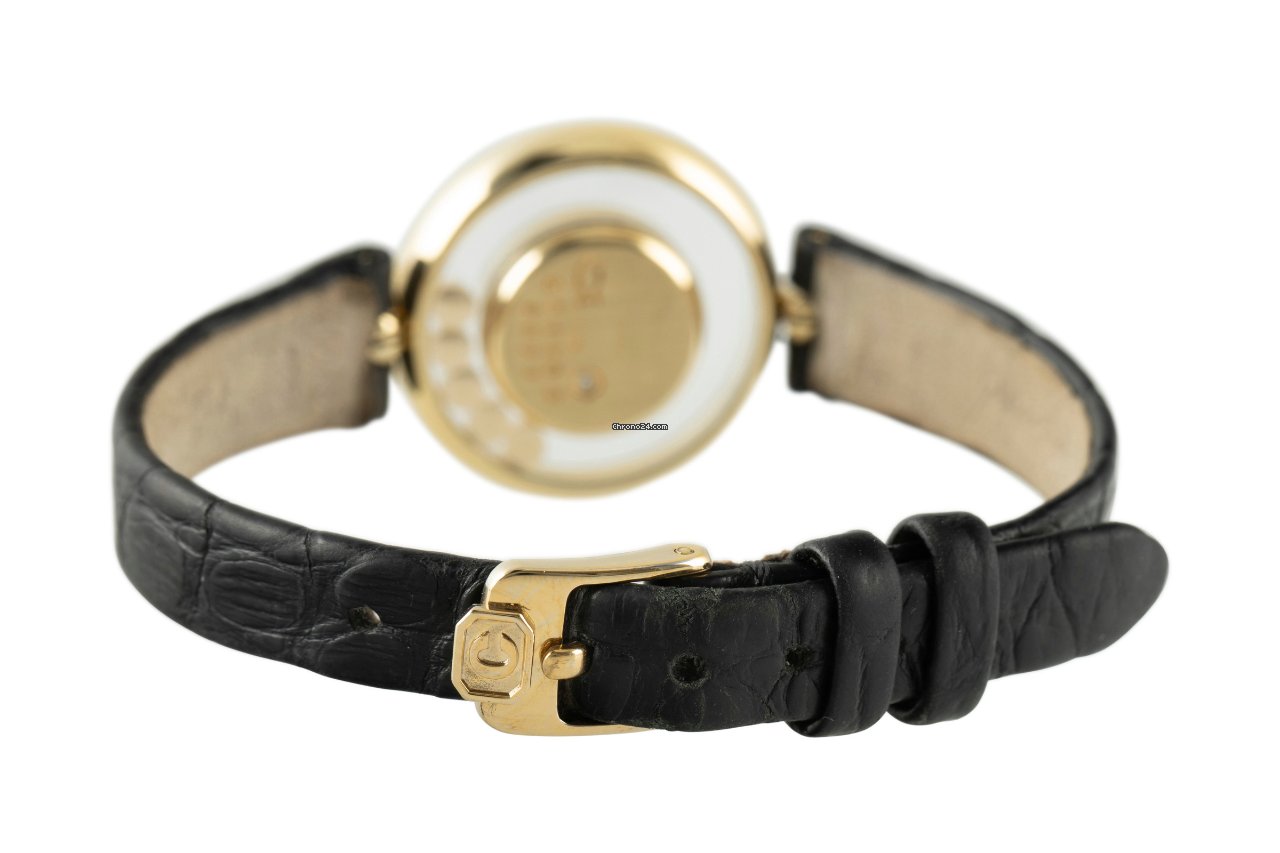 IMG_9081 Chopard Happy Diamonds Womens watch Quartz Yellow gold 20 3957-0001 Replica 8