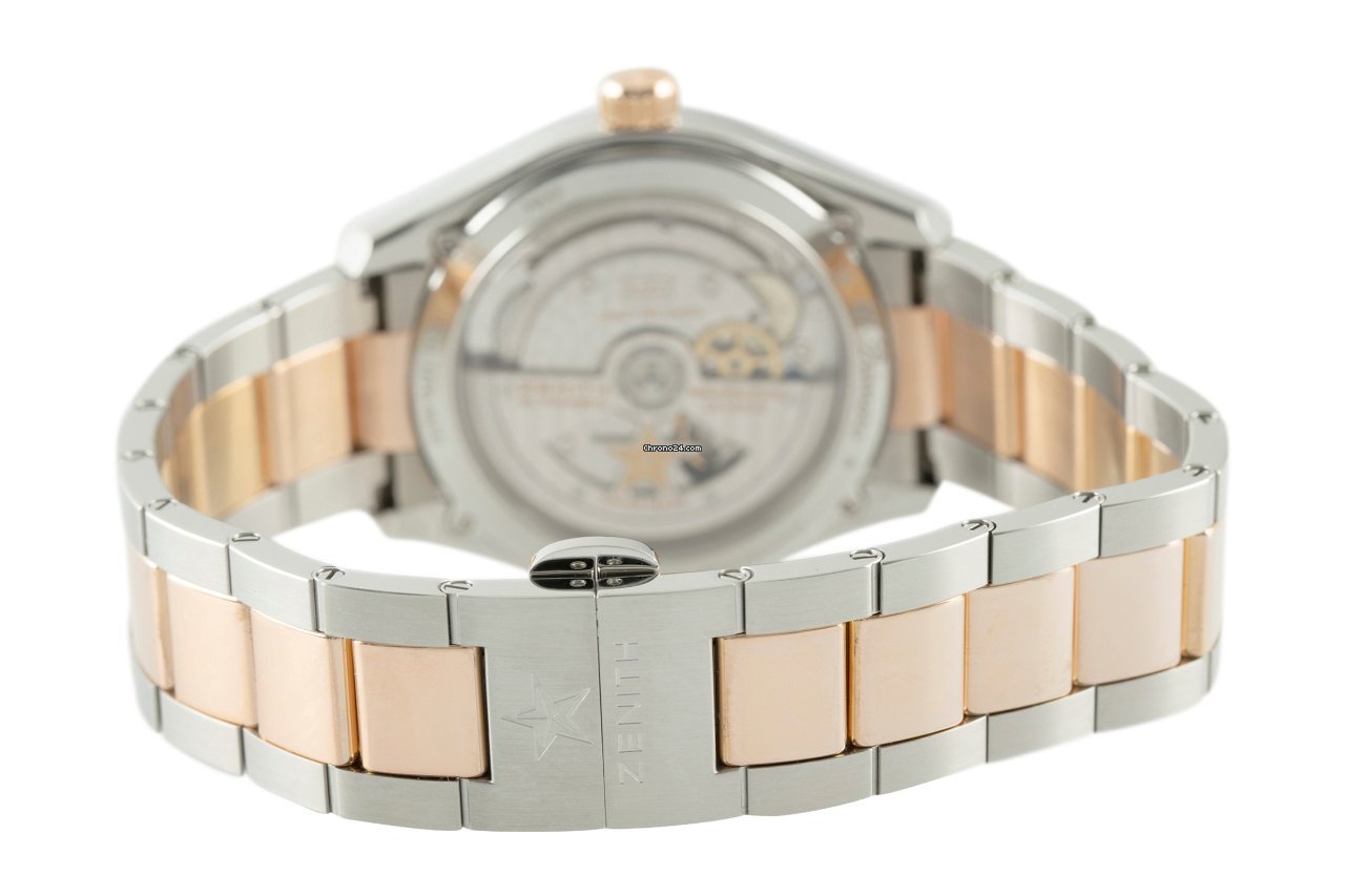 IMG_9081 Zenith El Primero Espada Mens watch Unisex Automatic Gold Steel 51.2170.4650 Replica 8