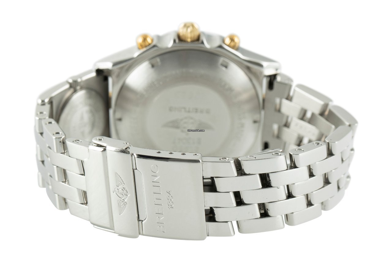 Breitling Chronomat Mens watch Unisex Automatic Gold Steel 81.950 Replica 8