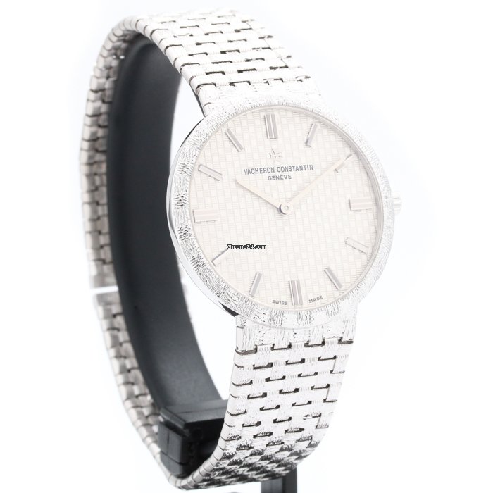 Vacheron Constantin Patrimony Mens watch Unisex Manual winding White gold 81162 206G-9172 Replica 8
