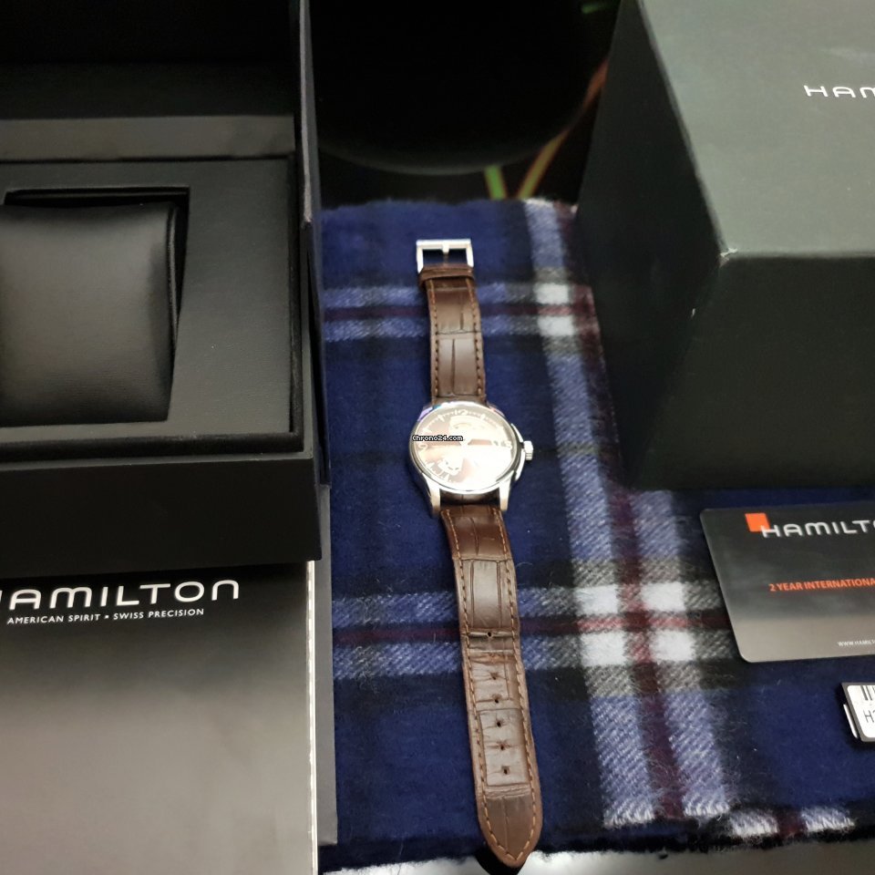 Hamilton Jazzmaster Open Heart Mens watch Unisex Automatic Steel H32565595 Replica 8