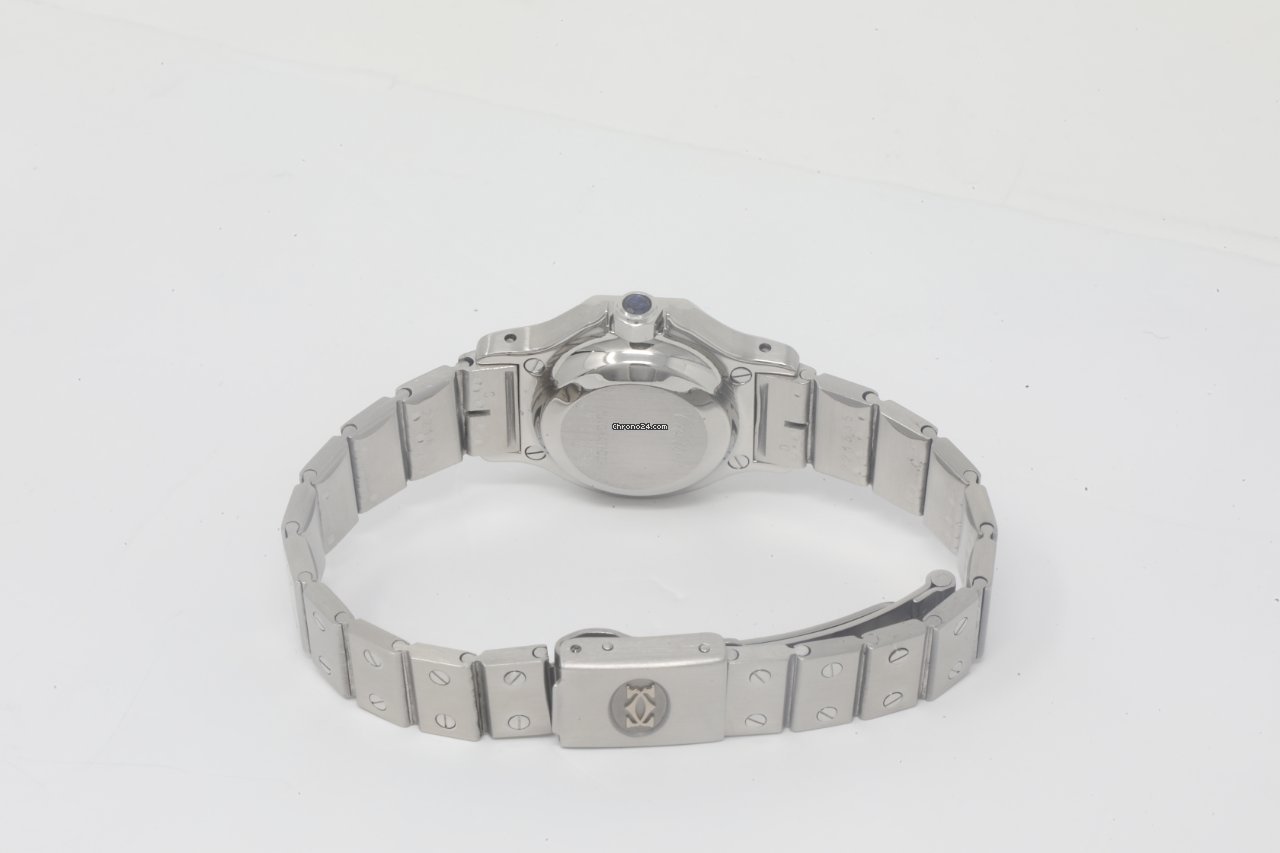 IMG_9081 Cartier Santos Automatic Steel 2966 Replica 8