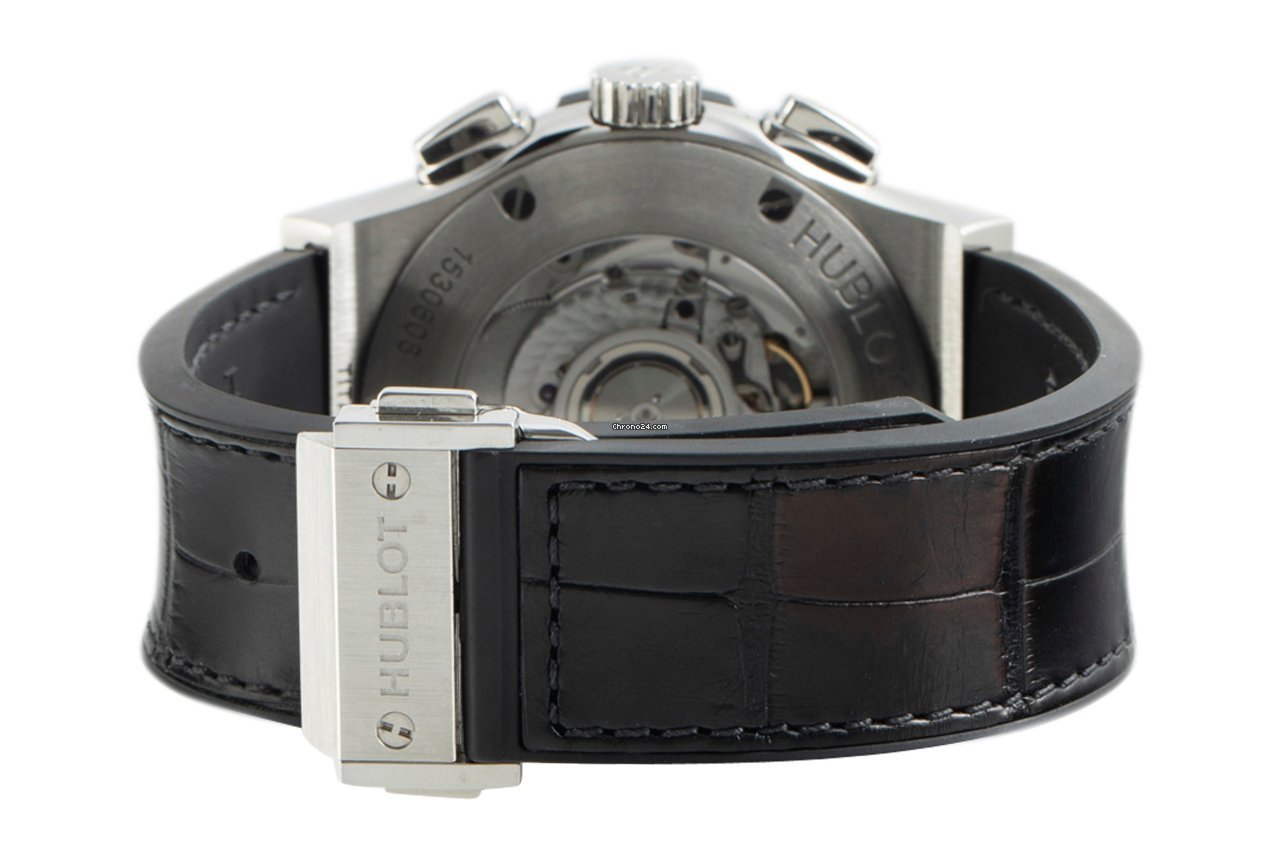 IMG_9081 Hublot Classic Fusion Chronograph Mens watch Unisex Automatic Titanium 541.NX.2611.LR Replica 8