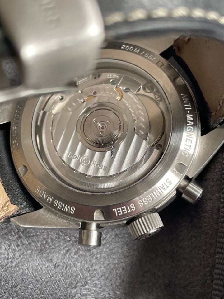 IMG_9081 Bell & Ross BR V1 Mens watch Unisex Automatic Steel BRV126-BL-ST SST Replica 8