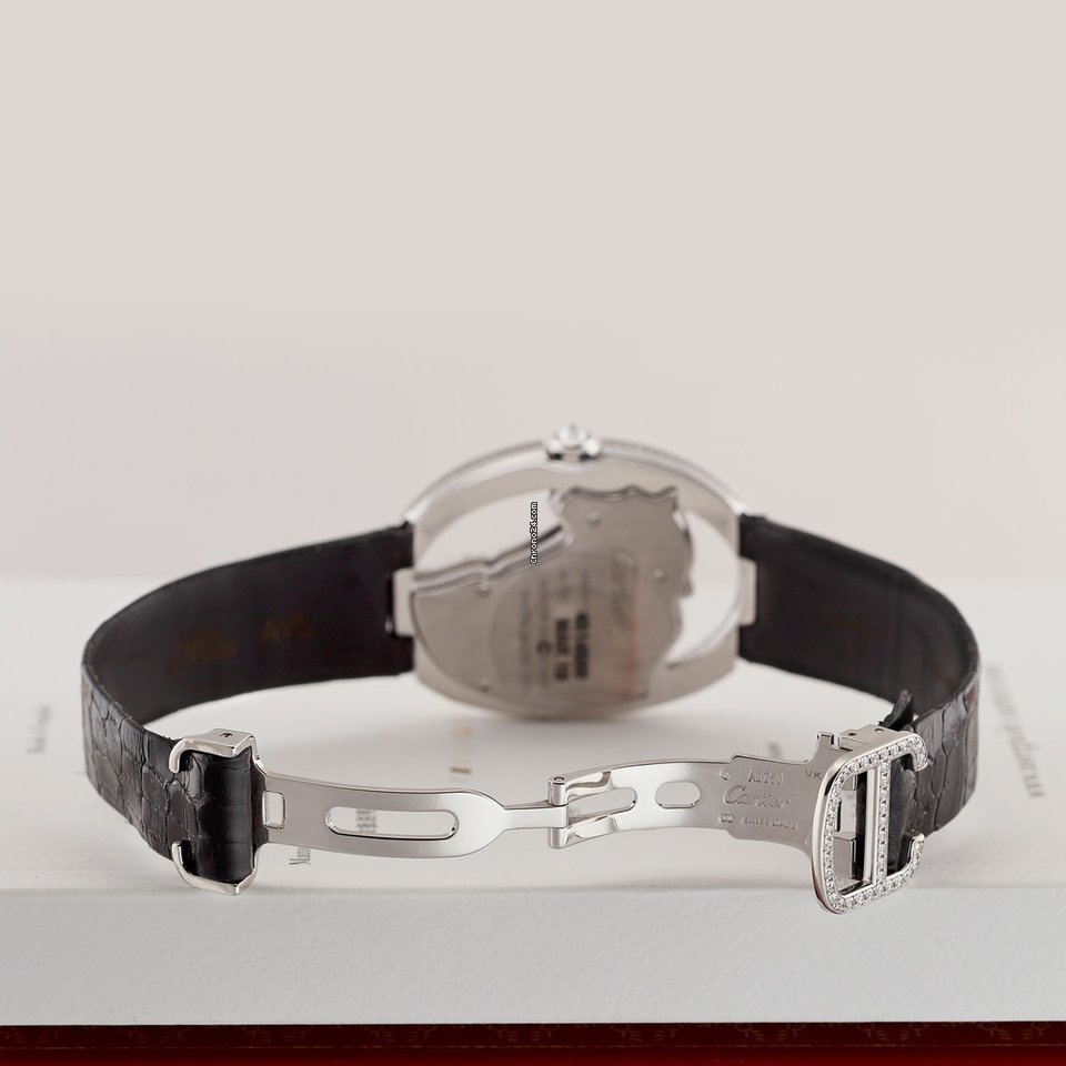 IMG_9081 Cartier Panthere Womens watch Manual winding White gold hpi00656 Replica 8
