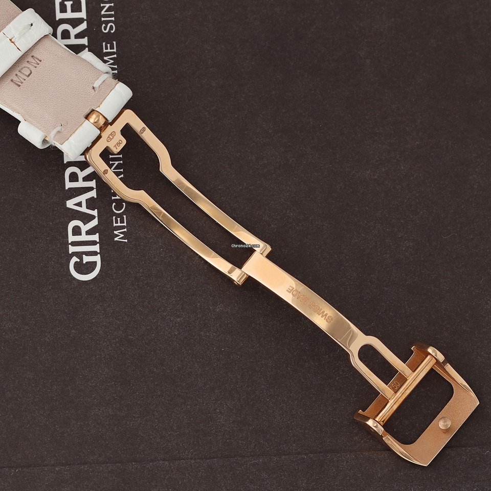 Girard Perregaux Cats Eye Womens watch Automatic Rose gold 80484D52A761-BK7A Replica 8