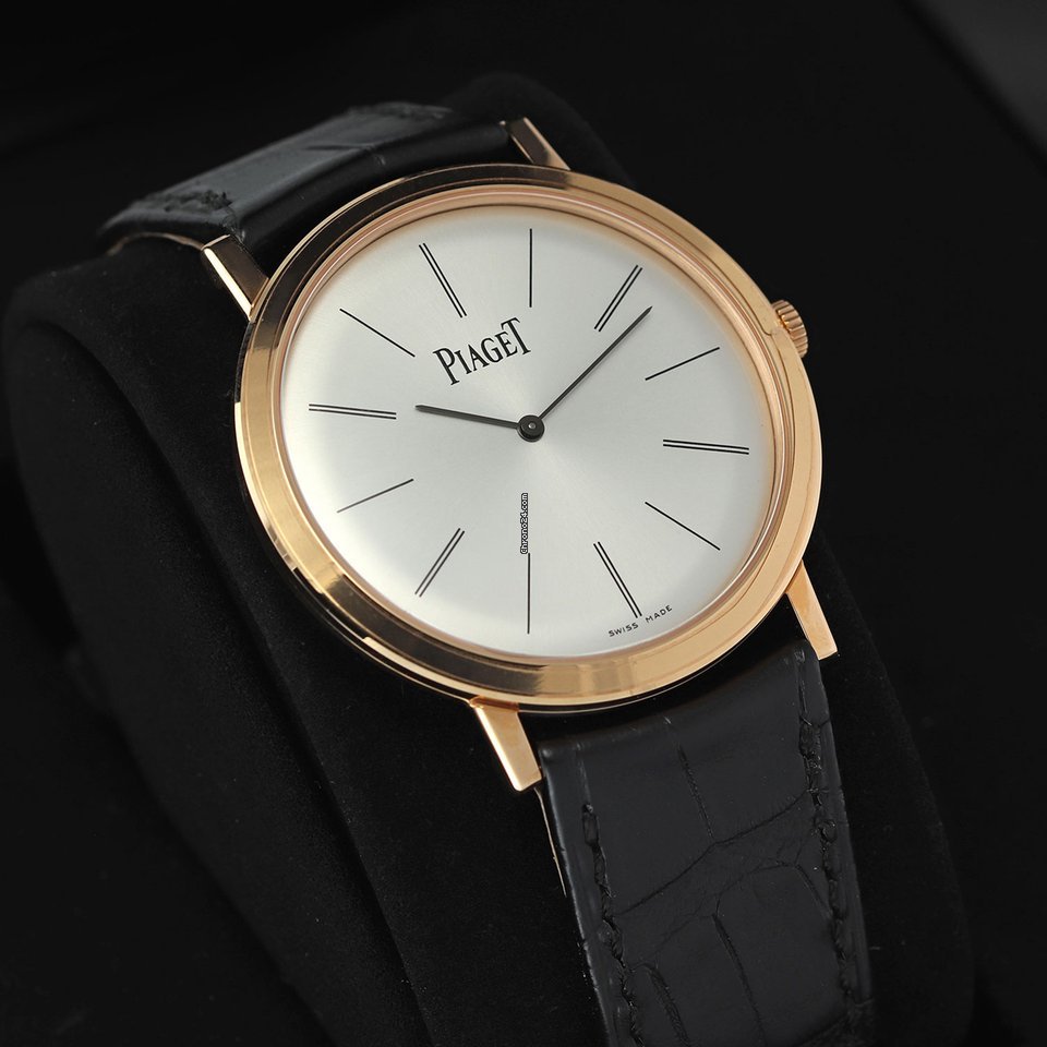 IMG_9081 Piaget Altiplano Mens watch Unisex Manual winding Rose gold g0a31114 Replica 8