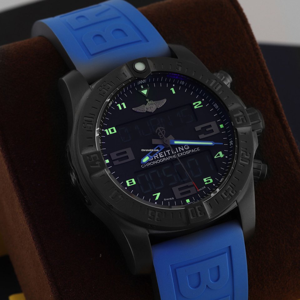 Breitling Exospace B55 Connected Mens watch Unisex Quartz Titanium vb5510h21b1s1 Replica 8