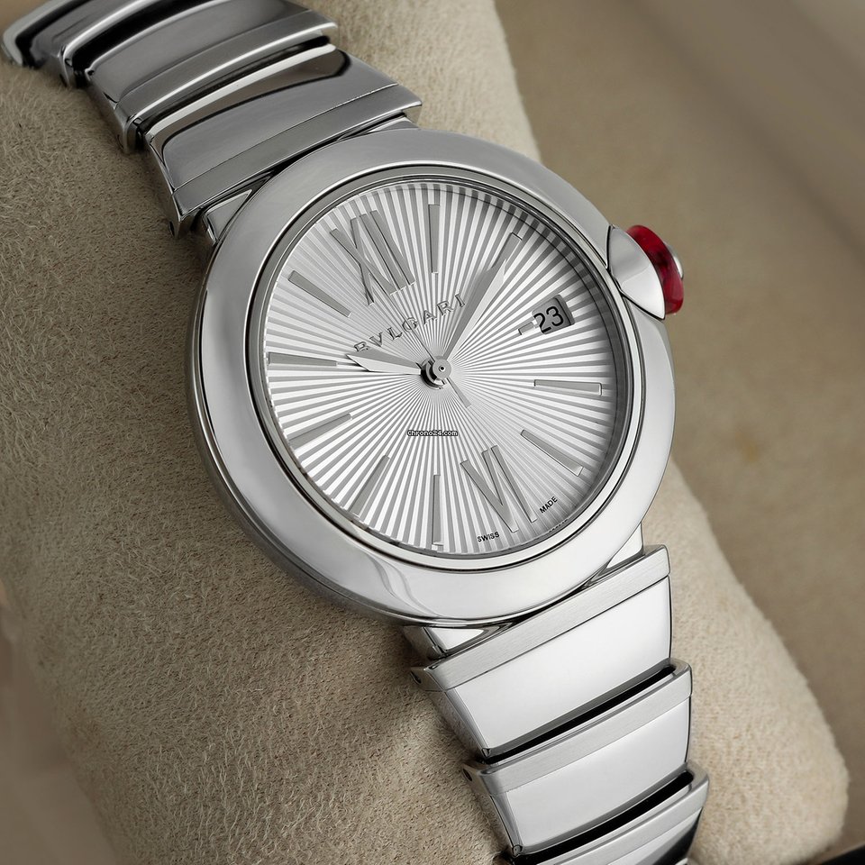 IMG_9081 Bulgari Lucea Womens watch Automatic Steel 102383 Replica 8