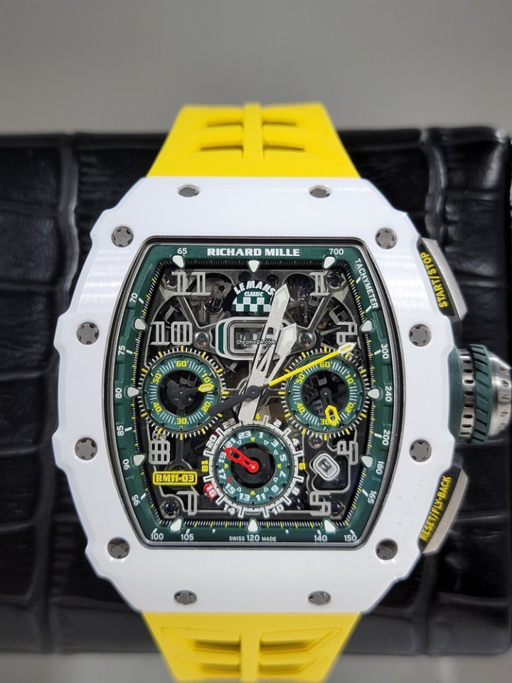 IMG_9081 Richard Mille RM 011 Mens watch Unisex Automatic Ceramic MON-01593 Replica 8