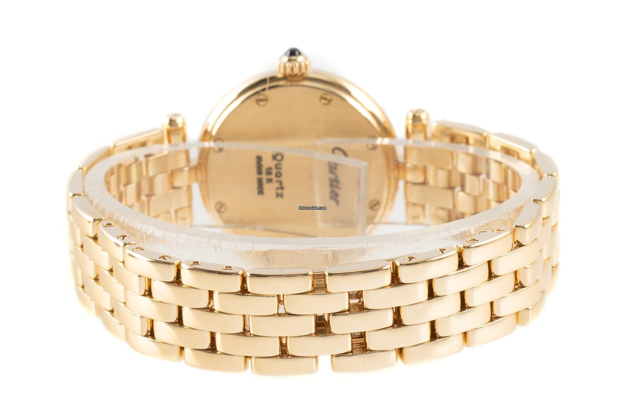 Cartier Panthere Womens watch Quartz Yellow gold 866920 Replica 8