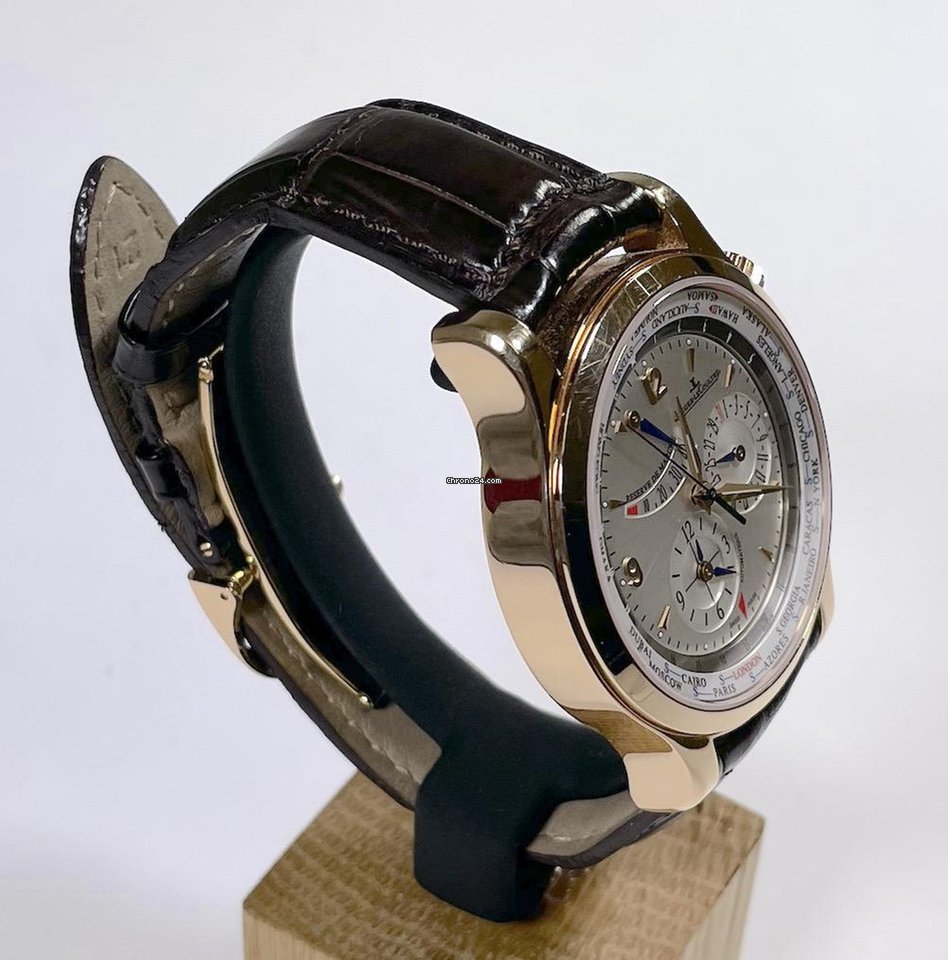 Jaeger-LeCoultre Master World Geographic Mens watch Unisex Automatic Rose gold 146.2.32 Replica 8
