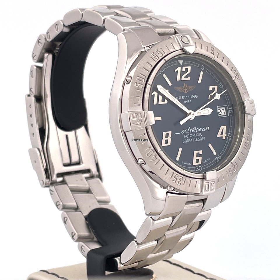 IMG_9081 Breitling Colt Automatic Mens watch Unisex Automatic Steel A17050 Replica 8