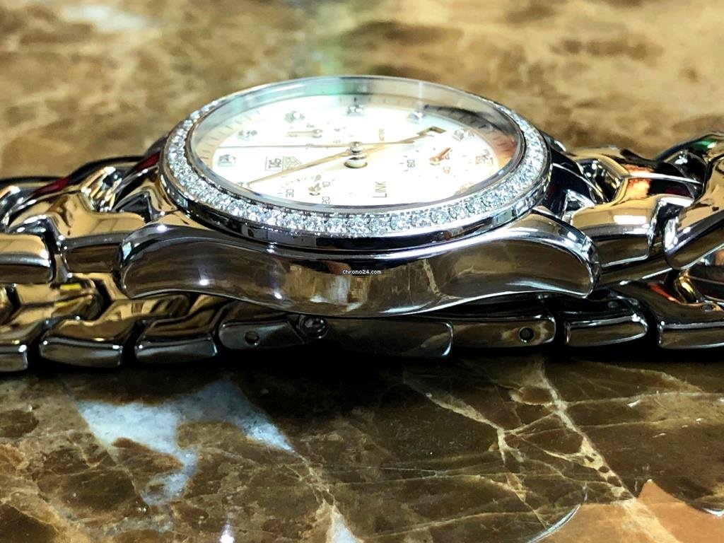 IMG_9081 TAG Heuer Link Lady Womens watch Quartz Steel CJF1314.BA0580 Replica 8
