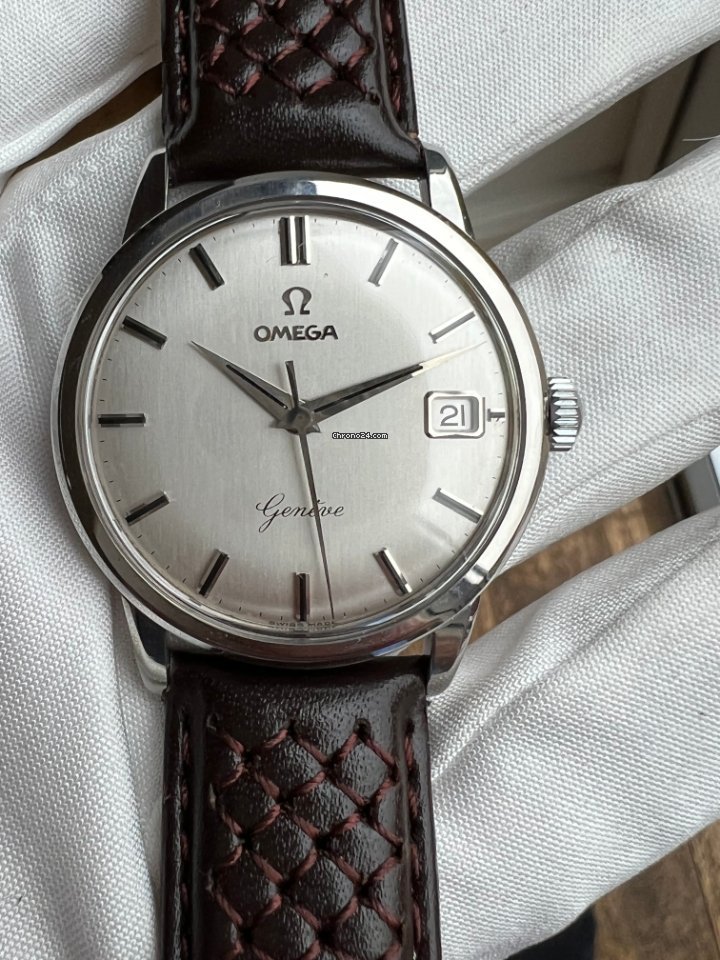 IMG_9081 Omega Geneve Mens watch Unisex Manual winding Steel 14703 Replica 8