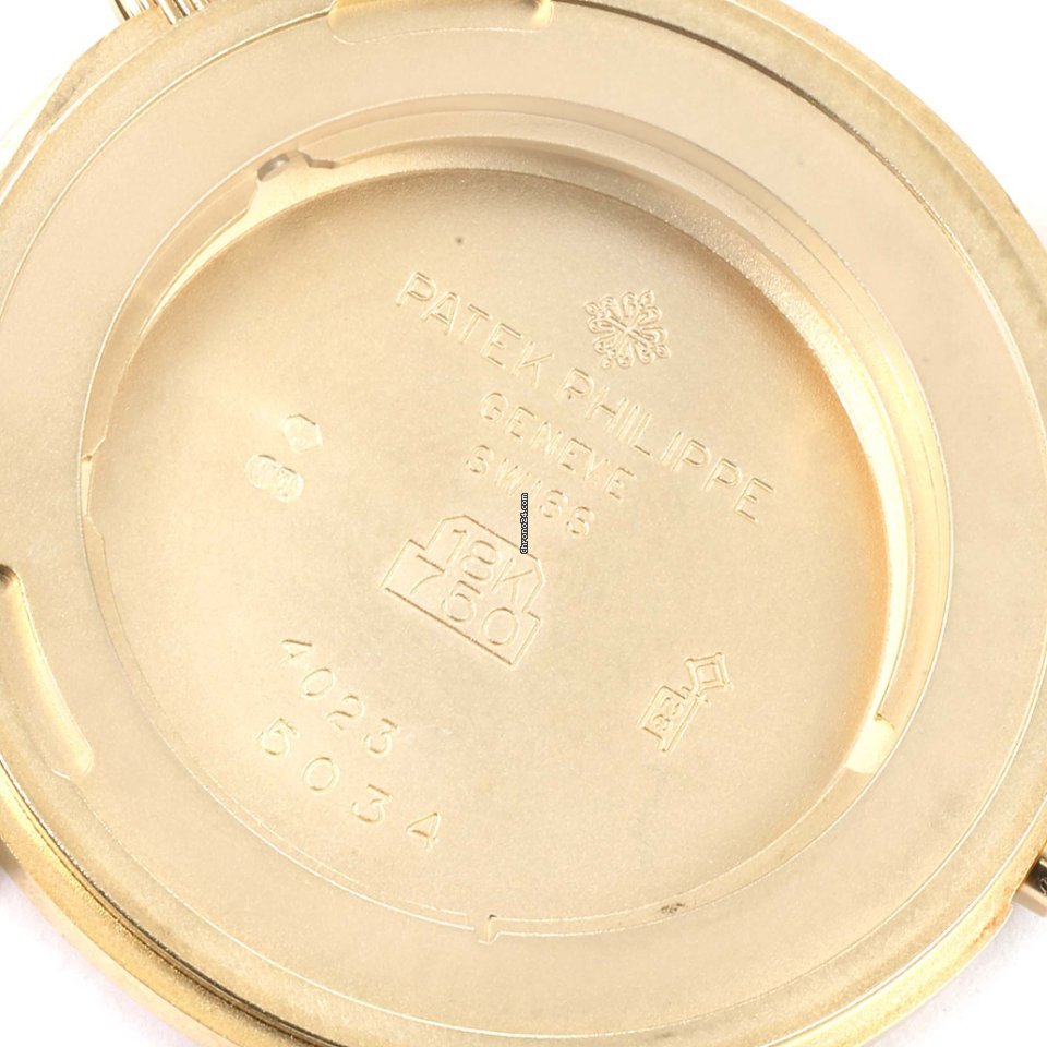 IMG_9081 Patek Philippe Travel Time Mens watch Unisex Manual winding Yellow gold 5034J Replica 8