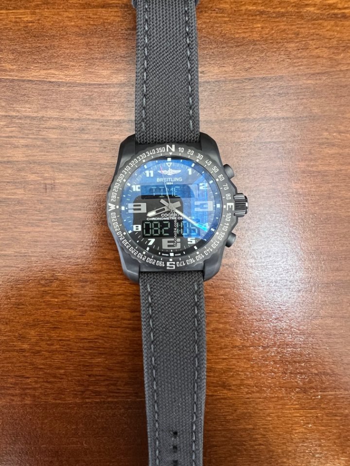 IMG_9081 Breitling Cockpit B50 Mens watch Unisex Quartz Titanium VB501022 BD41 Replica 8