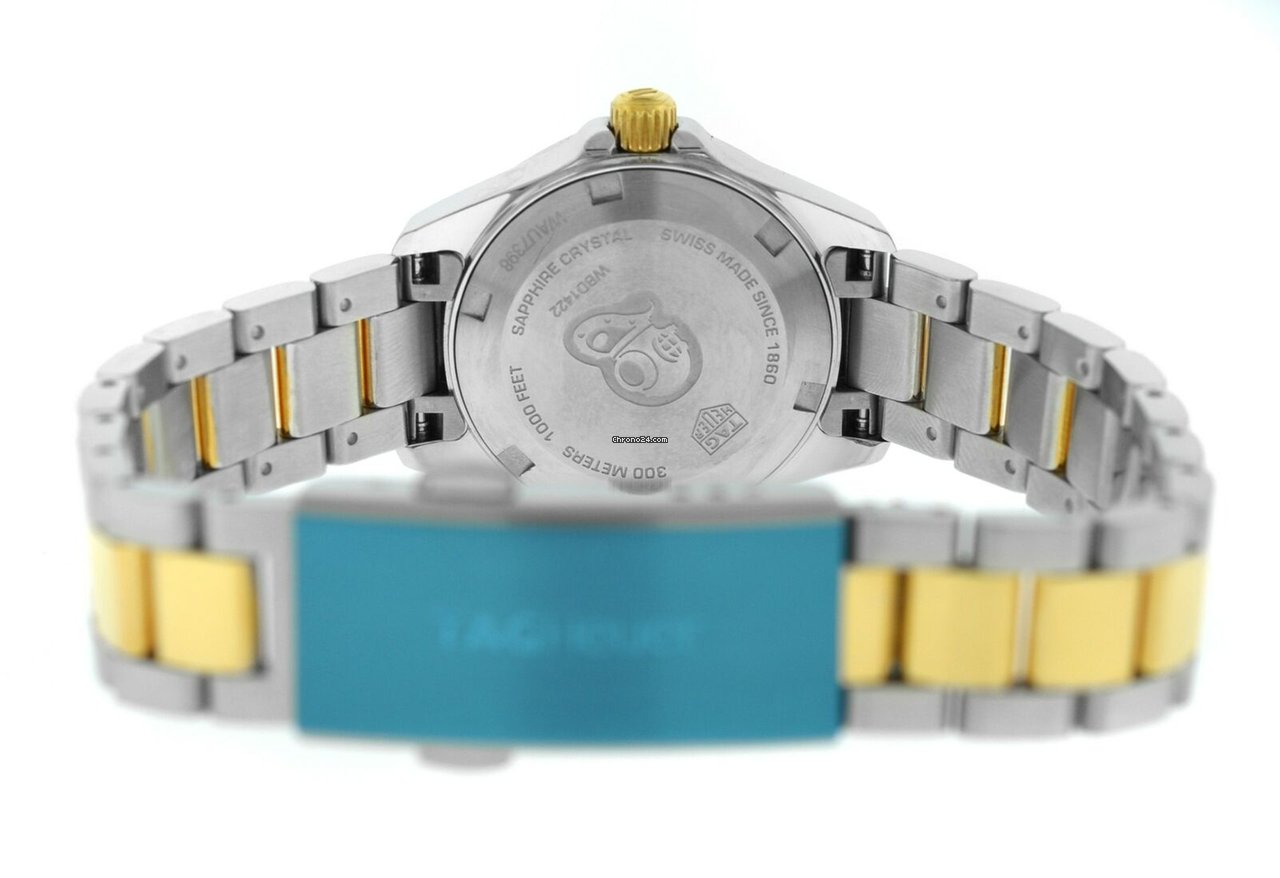 IMG_9081 TAG Heuer Aquaracer Lady Womens watch Quartz Gold Steel WBD1422.BB0321 Replica 8